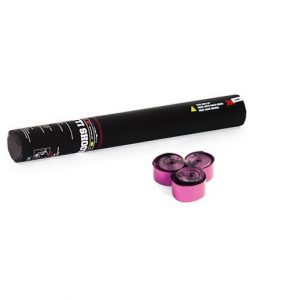 TCM FX Handheld Streamer Cannon 50cm, pink metallic