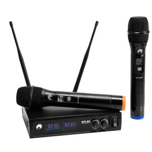 OMNITRONIC UHF E-FLEX 2, Wireless Mic System 823-832/863-865 MHz